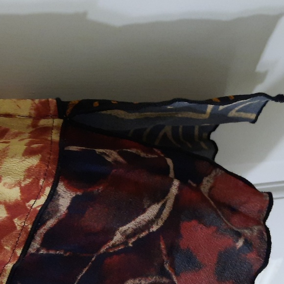 NWT JOHN MARK PARIS MULTICOLOR/MULTI-PATTERN TUNIC SZ S - Picture 11 of 16